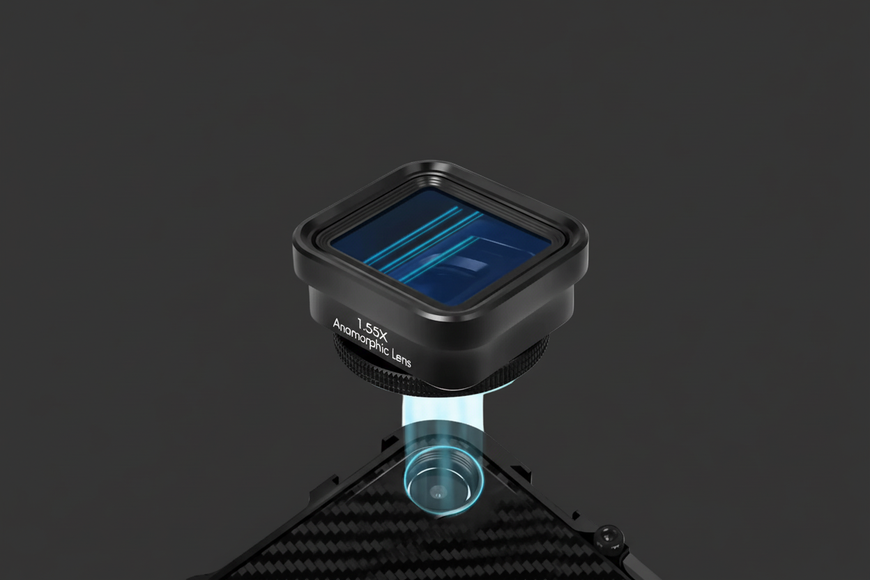 Anamorphic Movie Lens 1.55X Deformation Filmmaking